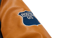 Load image into Gallery viewer, J.B Cropped Leather Baseball Uniform
