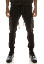 Load image into Gallery viewer, EDGE JOGGER PANTS- BLACK

