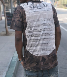 BP VEST TSHIRTS -OLIVE CAMO
