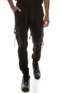 EDGE JOGGER PANTS- BLACK