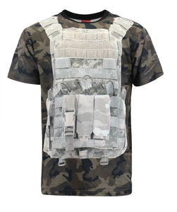 BP VEST TSHIRTS -OLIVE CAMO