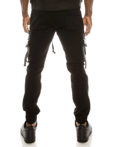 EDGE JOGGER PANTS- BLACK